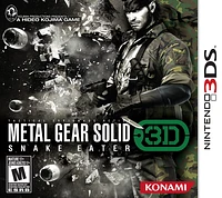 Metal Gear Solid 3D Snake Eater - Nintendo 3DS
