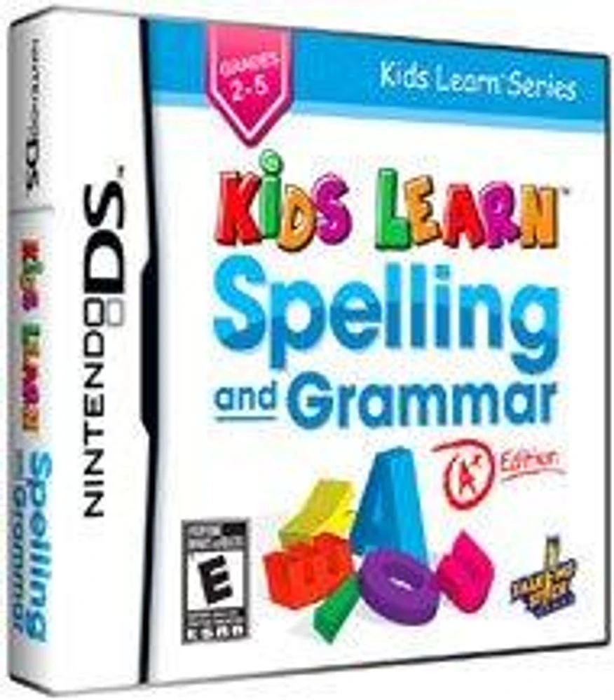 Kids Learn Spelling and Grammar A Plus Edition - Nintendo DS