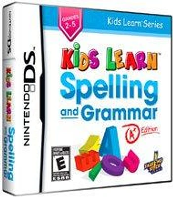 Kids Learn Spelling and Grammar A Plus Edition - Nintendo DS