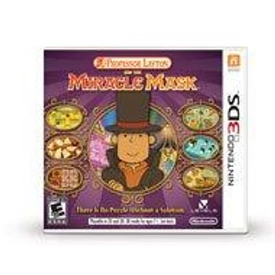 Professor Layton and the Miracle Mask - Nintendo 3DS