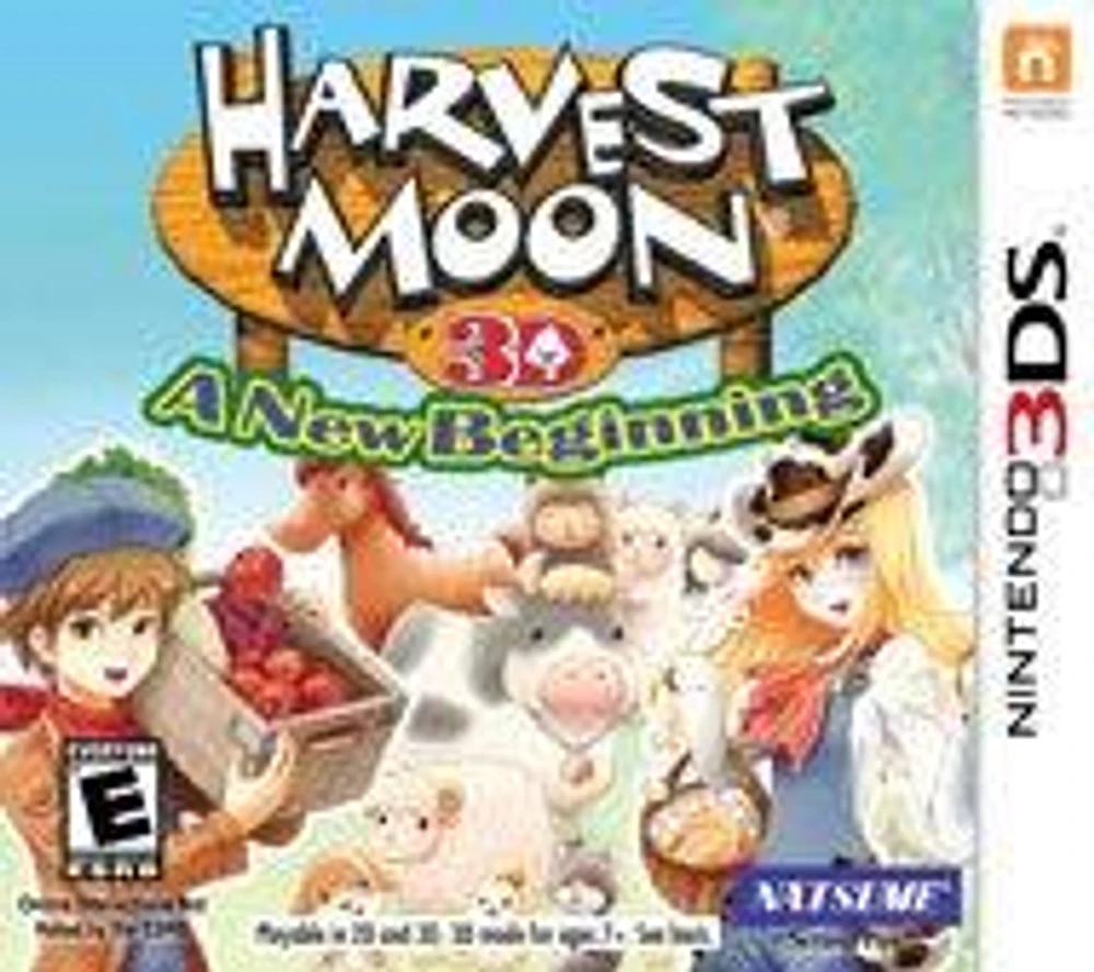 Harvest Moon 3D: A New Beginning - Nintendo 3DS