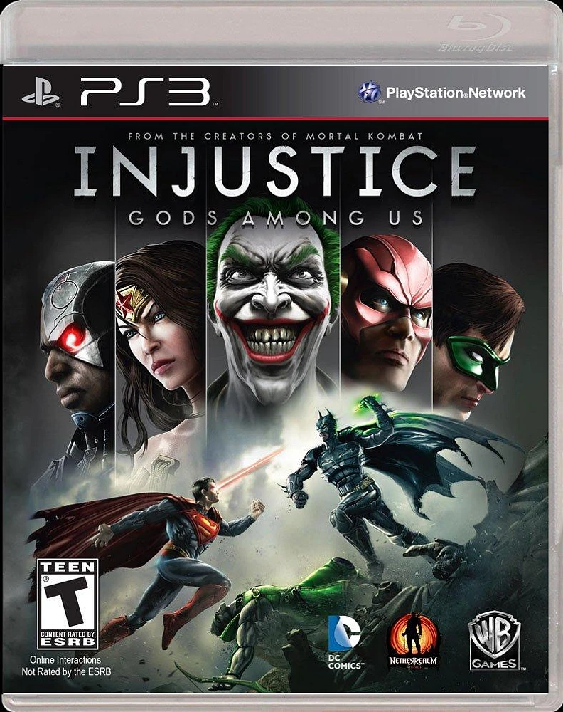 Warner Bros. Games Injustice: Gods Among Us - PlayStation 3 | The Market  Place