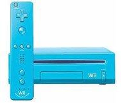 Nintendo Wii with New Motion Plus Blue