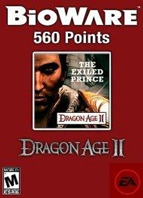 Dragon Age II: The Exiled Prince with 560 BioWare Points