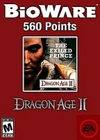 Dragon Age II: The Exiled Prince with 560 BioWare Points