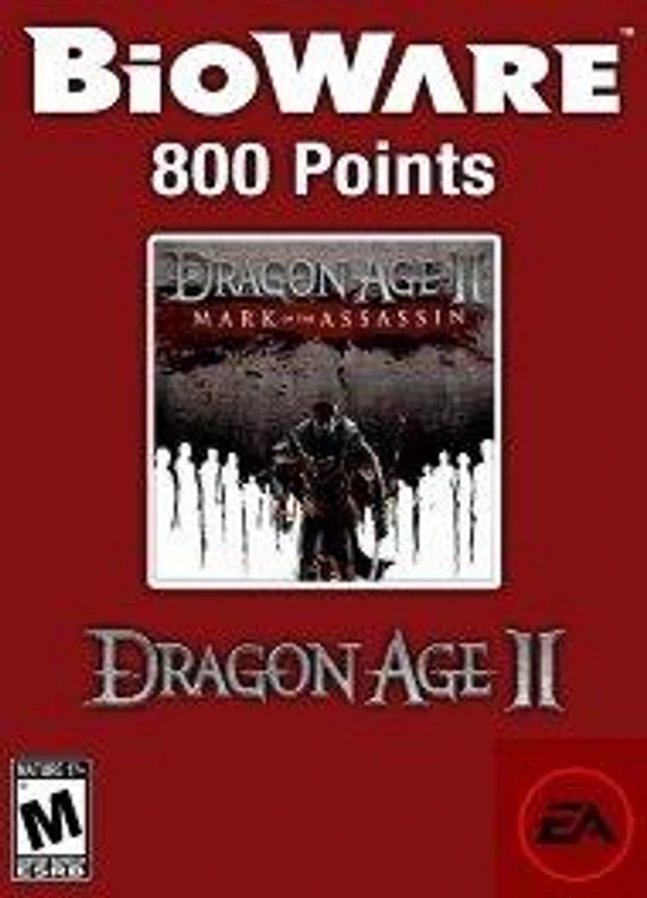 Dragon Age II: Mark of the Assassin with 800 BioWare Points