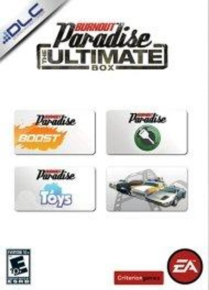 Burnout Paradise Bonus Vehicle Pack DLC - PC EA app