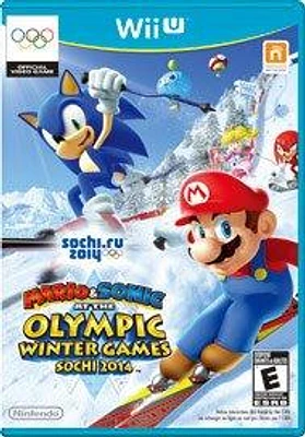 Mario and Sonic at the Sochi 2014 Olympic Winter Games - Nintendo Wii U