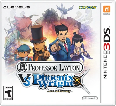 Professor Layton VS. Phoenix Wright Ace Attorney - Nintendo 3DS