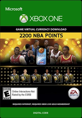 NBA Live 15 Ultimate Team Points 2,200