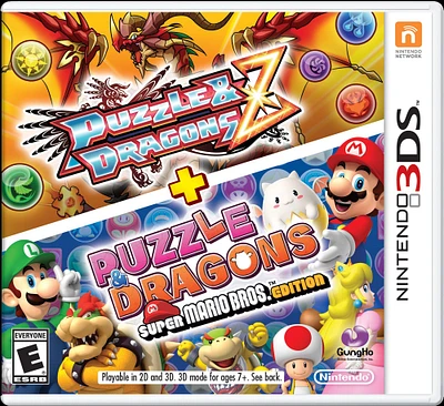 Puzzle and Dragons Z and Puzzle and Dragons Super Mario Bros. Edition