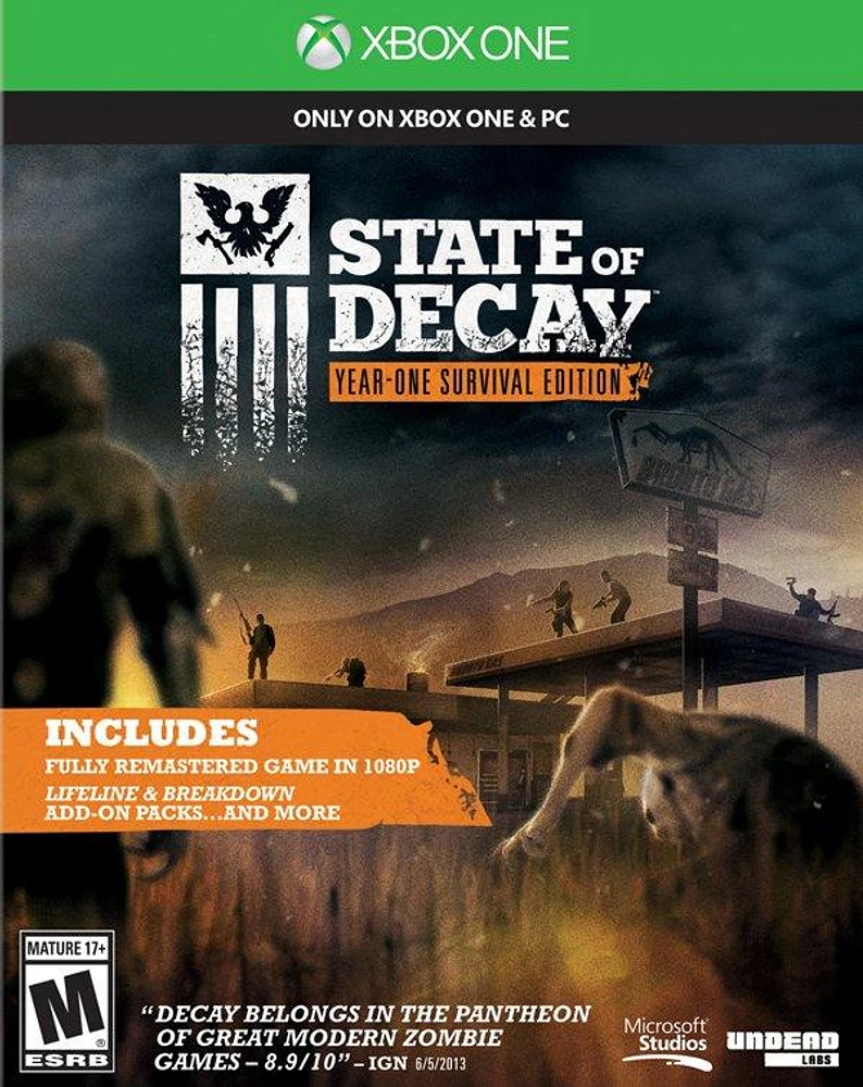 State of Decay Year One Survival Edition - Xbox One