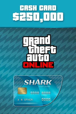 Grand Theft Auto Online Cash Card Tiger Shark
