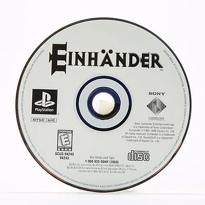 Einhander - PlayStation