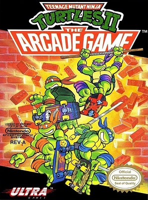 Teenage Mutant Ninja Turtles 2: The Arcade Game - Nintendo