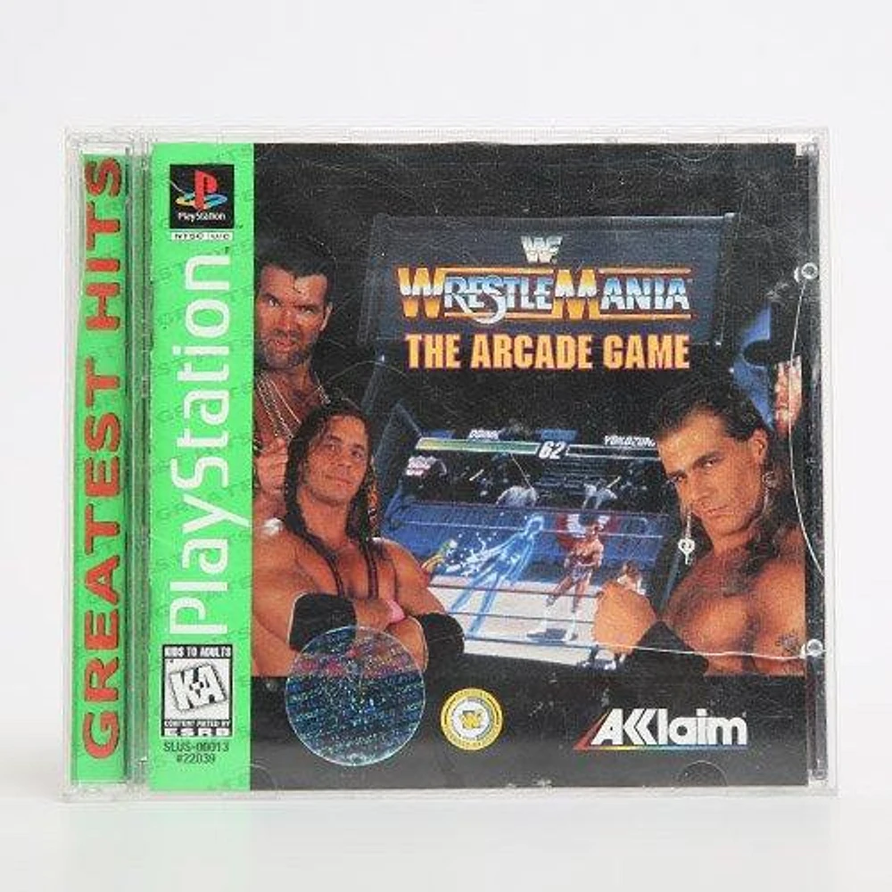WWF Wrestlemania: The Arcade Game - PlayStation