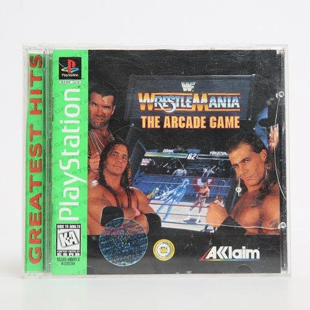 Sculptured Software WWF Wrestlemania: The Arcade Game - PlayStation |  MarketFair Shoppes