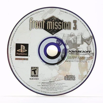 Front Mission 3 - PlayStation