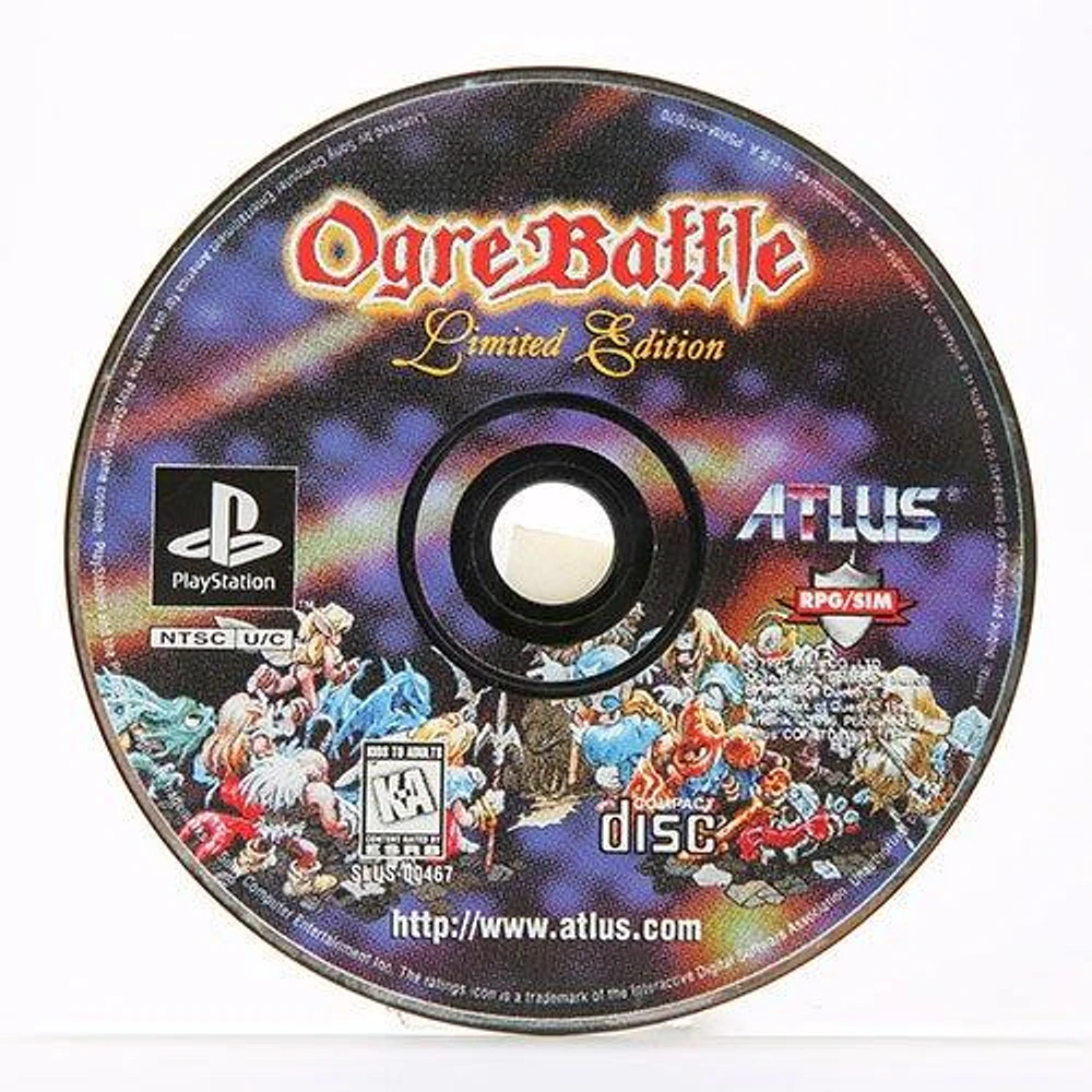 Ogre Battle: The March of the Black Queen - PlayStation