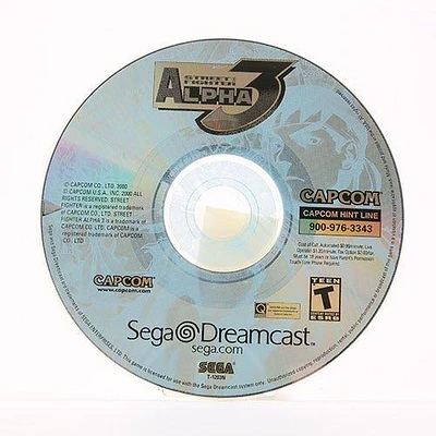 Street Fighter Alpha 3 - Sega Dreamcast