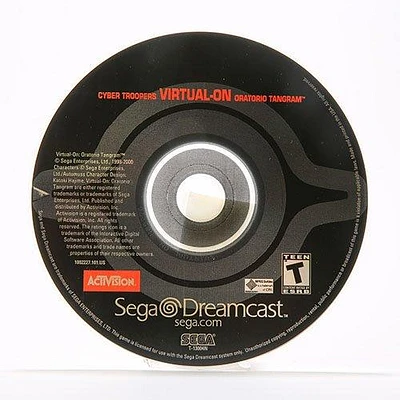 Cyber Troopers Virtual On: Oratorio Tangram - Sega Dreamcast