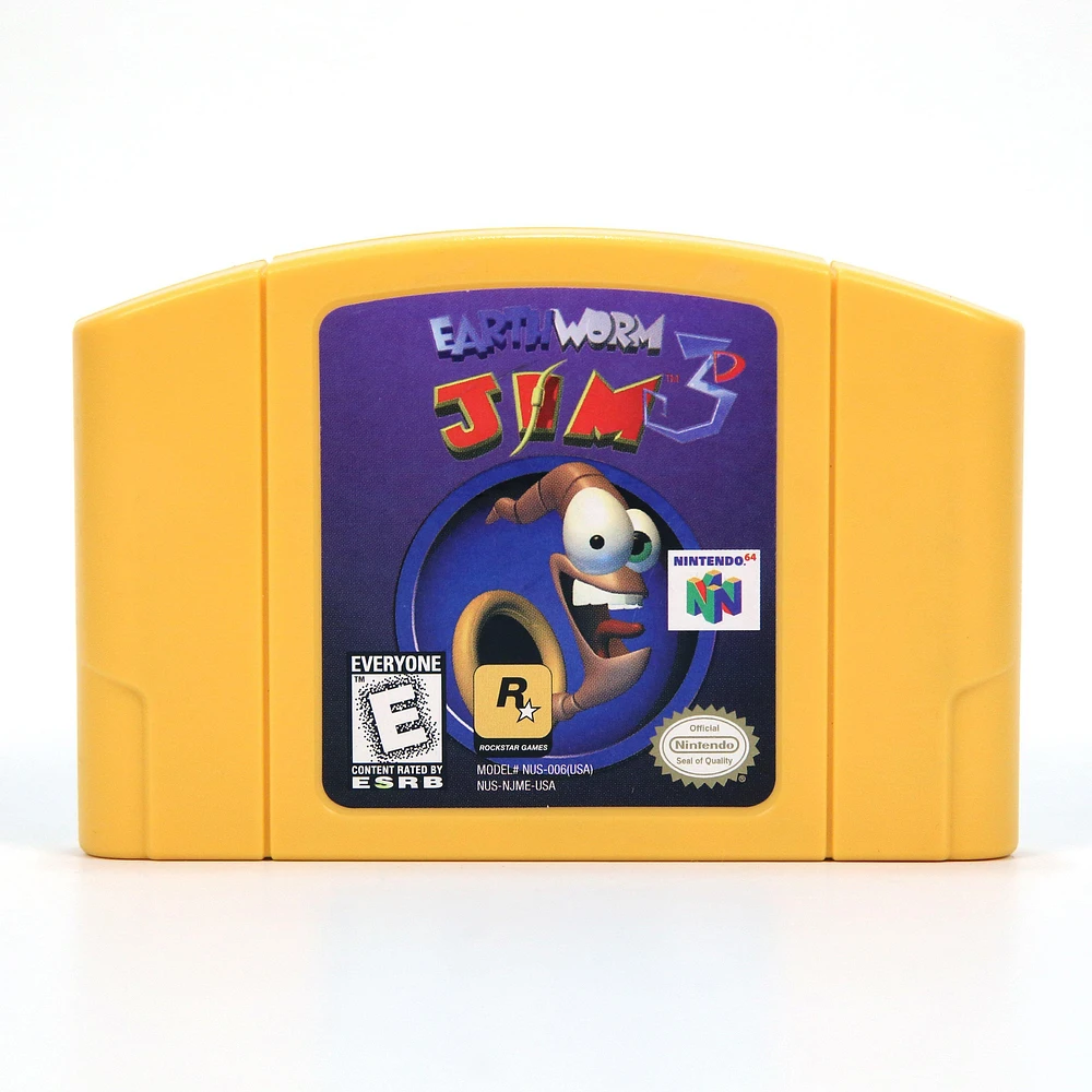 Rockstar Games Earthworm Jim 3D - Nintendo 64 | MarketFair Shoppes