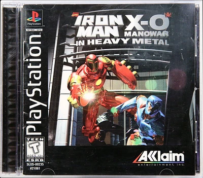 Iron Man and X-O Manowar in Heavy Metal - PlayStation