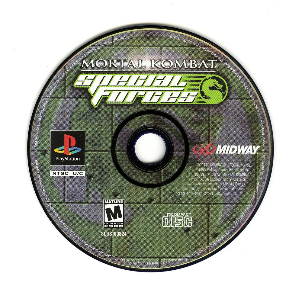 Mortal Kombat Special Forces - PlayStation