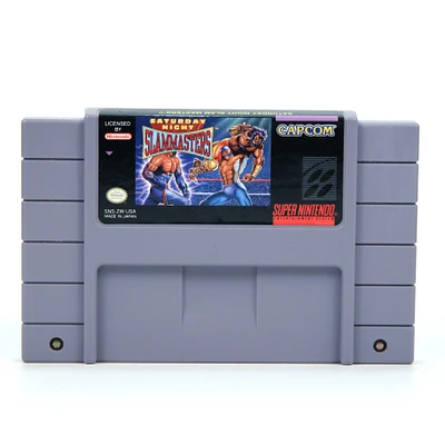 Saturday Night Slam Masters - Super Nintendo