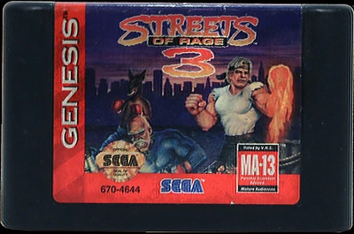 Streets of Rage 3 - Sega Genesis