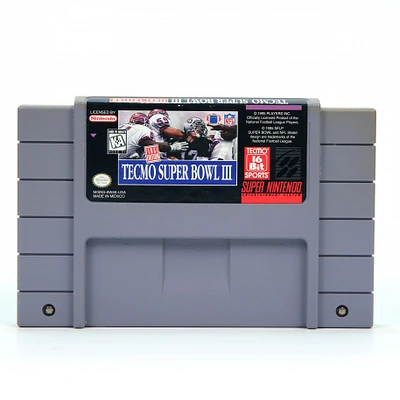 Tecmo Super Bowl III: Final Edition - Super Nintendo
