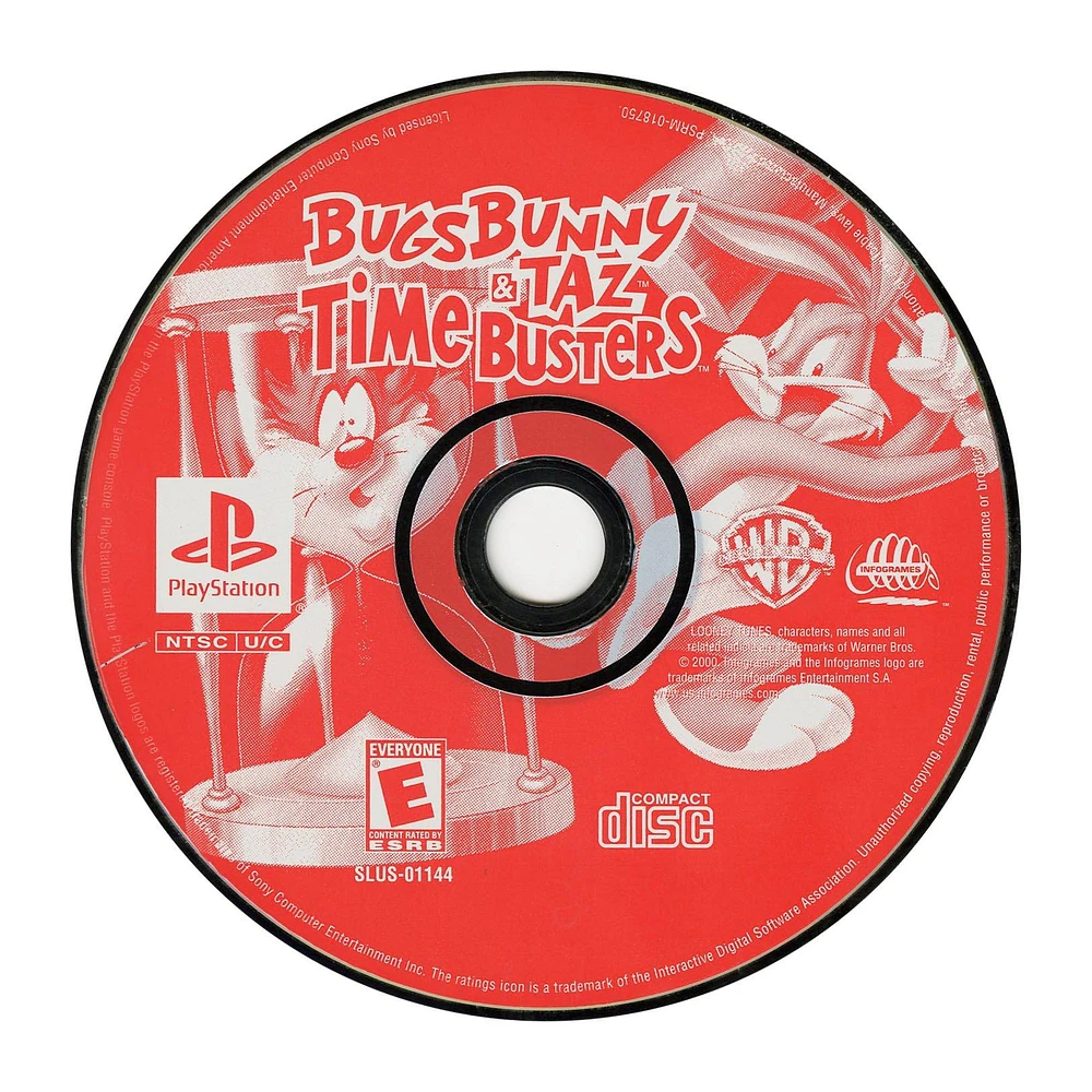 Infogrames Entertainment Bugs Bunny and Taz: Time Busters - PlayStation |  The Market Place