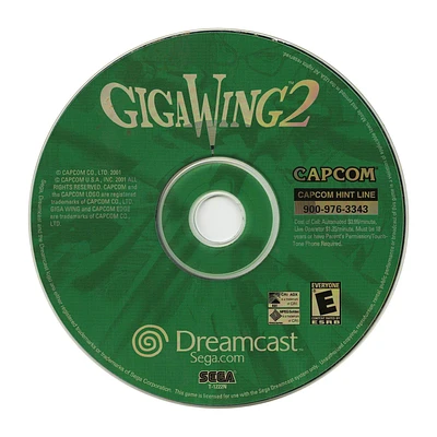 Giga Wing 2 - Sega Dreamcast