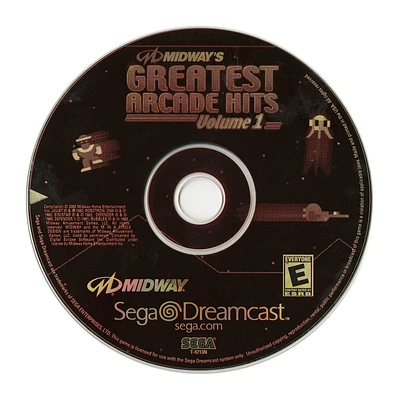 Midway's Greatest Arcade Hits Volume 1 - Sega Dreamcast