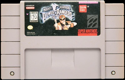 Mighty Morphin Power Rangers: The Movie - Super Nintendo