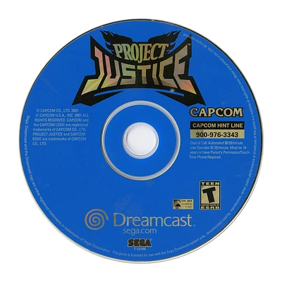 Project Justice - Sega Dreamcast