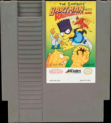 The Simpsons: Bartman Meets Radioactive Man - Nintendo