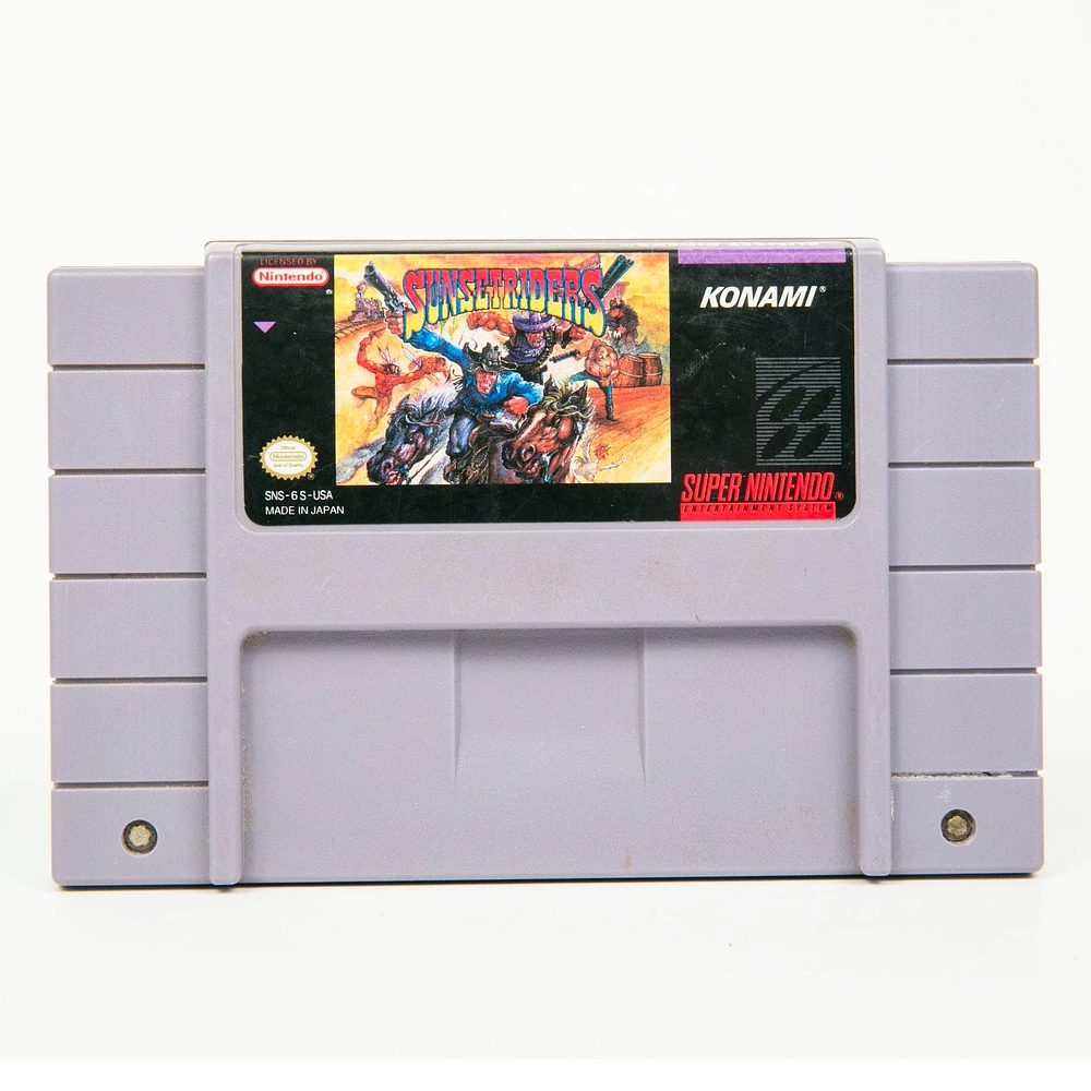 Sunset Riders - Super Nintendo