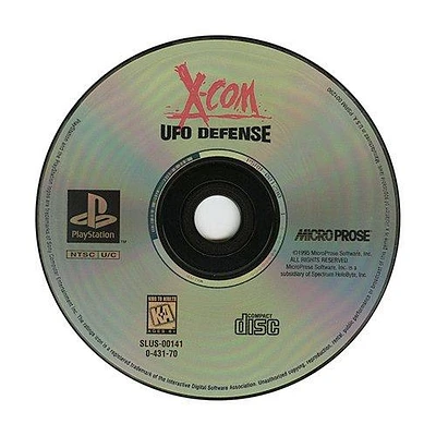 X-COM: UFO Defense DLC - PlayStation