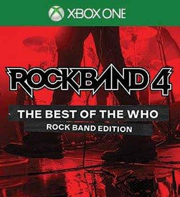 Rock Band 4 The Best of the Who DLC