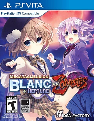 MegaTagmension Blanc + Neptune VS Zombies - PS Vita