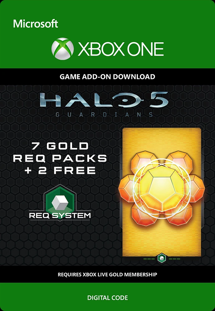 Halo 5: Guardians Gold REQ Packs DLC