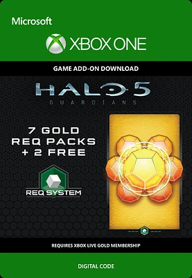 Halo 5: Guardians Gold REQ Packs DLC