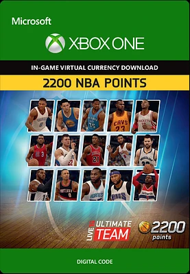 NBA Live 16 Ultimate Team NBA Points 2,200 - Xbox One