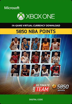 NBA Live 16 Ultimate Team NBA Points 5,850 - Xbox One