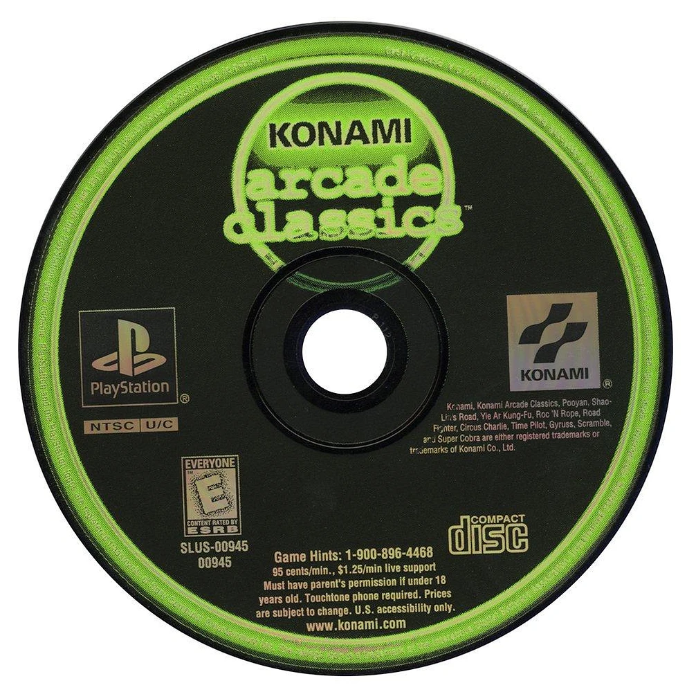 Konami Arcade Classics - PlayStation | The Market Place