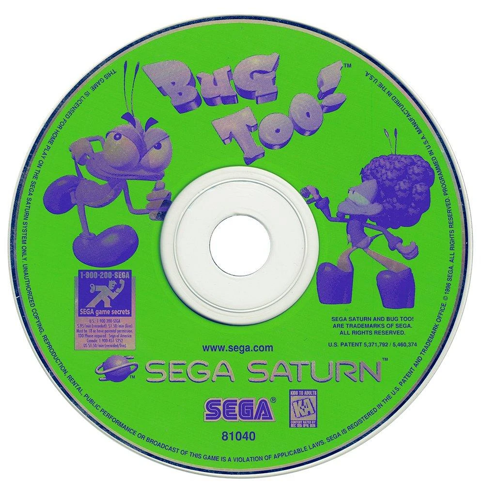 Bug Too! - Sega Saturn
