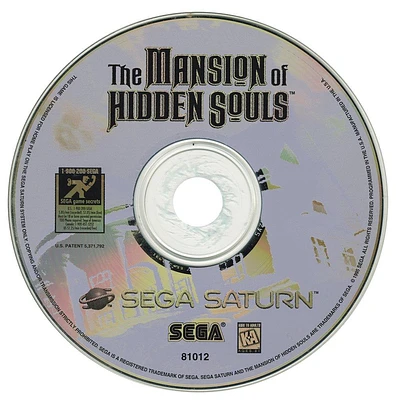 The Mansion of Hidden Souls - Sega Saturn