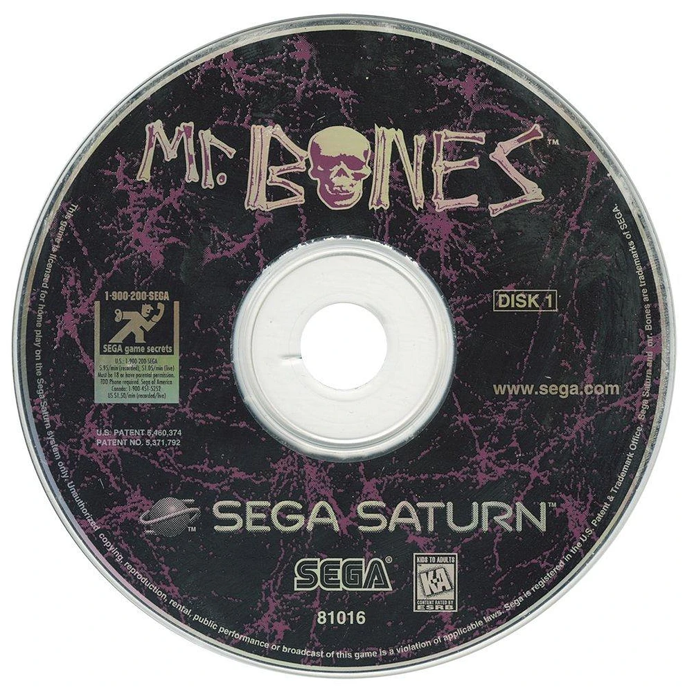 Mr. Bones - Sega Saturn