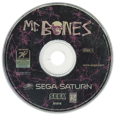 Mr. Bones - Sega Saturn